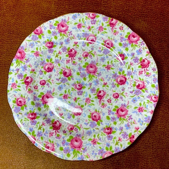 Royal Standard Roses 8oz plate - Picture 2 of 4